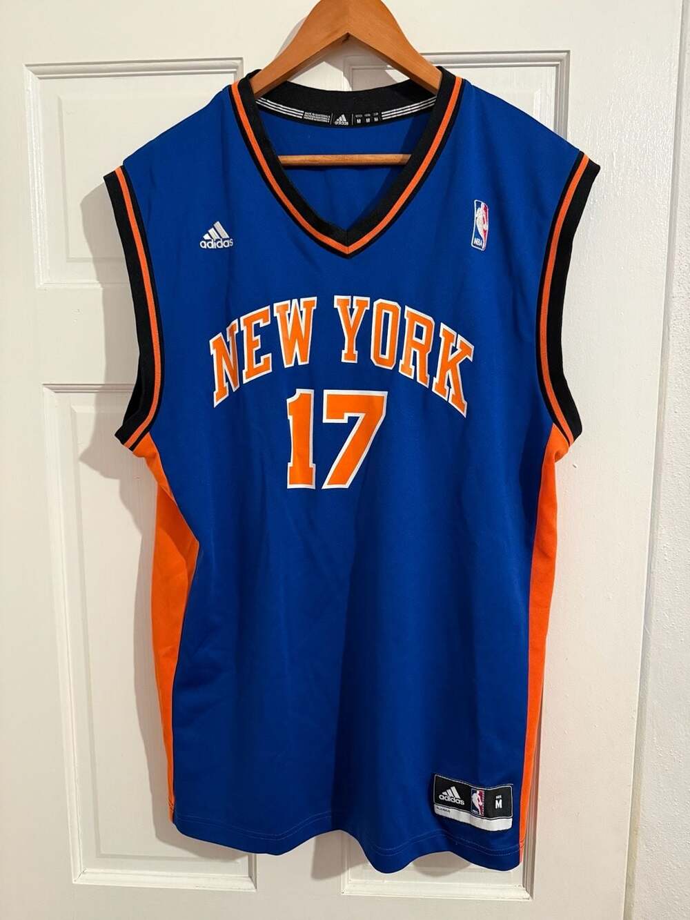 Adidas Jeremy Lin New York Knicks #17 NBA Jersey Size M